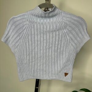 Guess Brand Knotted Crop Top